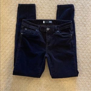 KFTK black corduroy jeans